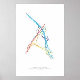 Interchange Choreography: Secaucus, NJ, US Poster