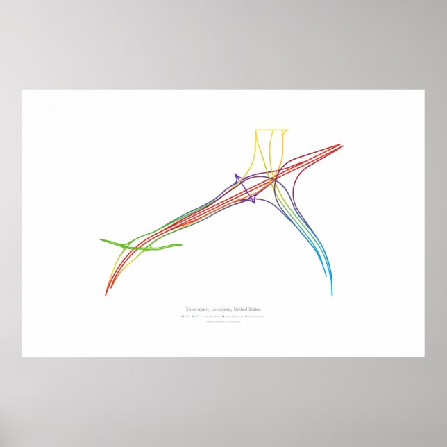 Interchange Choreography: Shreveport, LA, US 2 Poster (Front)