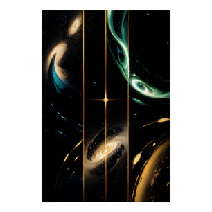 Interconnected Universes Poster