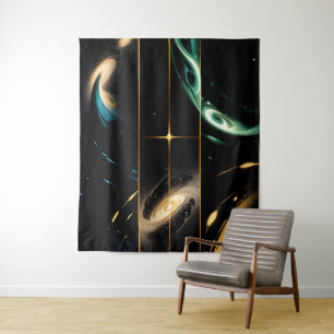 Interconnected Universes Tapestry