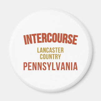 Intercourse Pennsylvania Map, Lancaster Country Pa Magnet