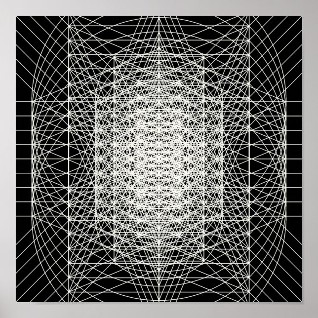 Interdimensional Sacred Geometry The Wormhole Poster (Front)