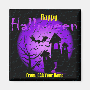 Interesting Happy Halloween Gift Magnet