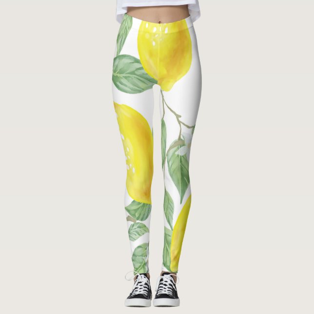 Interesting lemon leggings (Front)