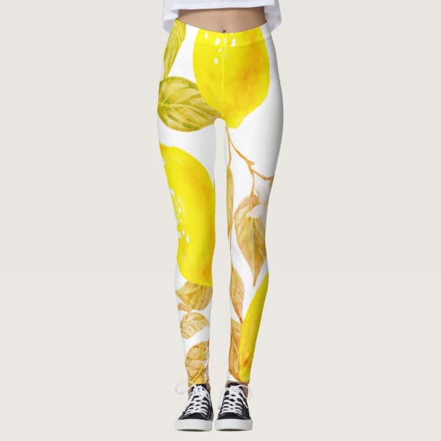 Interesting lemon leggings (Front)