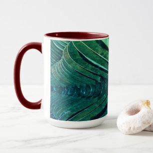 Interesting photo, roof tiles with perspective   mug