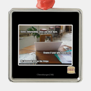 Interesting sites metal tree decoration