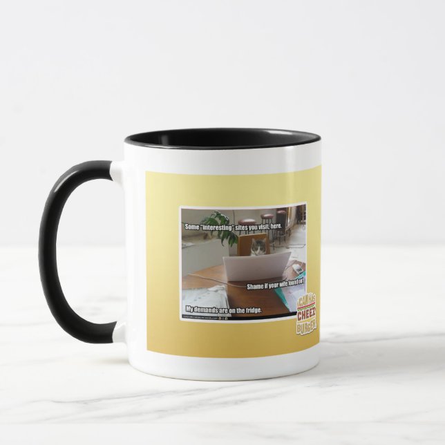 Interesting sites mug (Left)