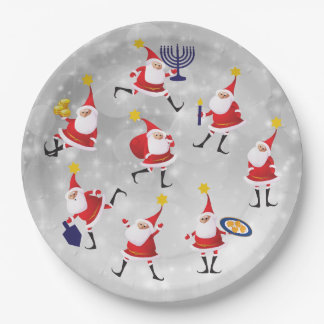 Interfaith Hanukkah/Christmas Plates
