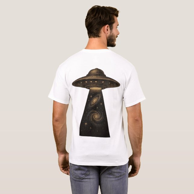 INTERGALACTIC SIGNAL – We Were Never Alone T-Shirt (Back Full)