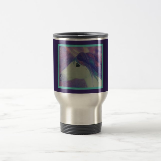 Intergalactic Unicorn Travel Mug (Center)