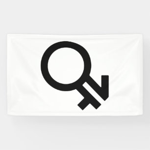 Intergender Gender Symbol Banner