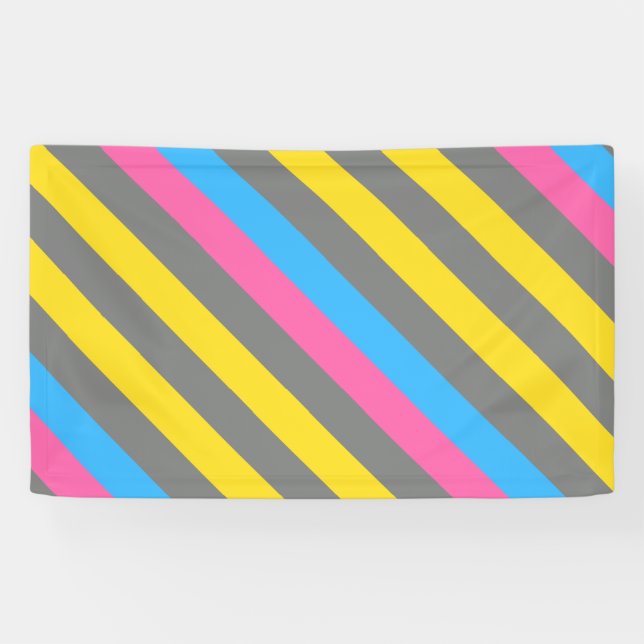intergender pride flag banner (Horizontal)