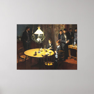 Interior, After Dinner Canvas Print