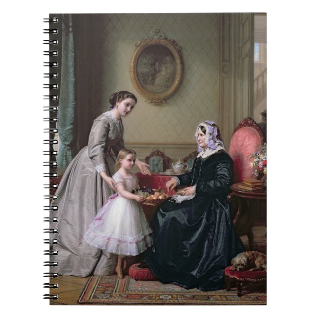 Interior at 'The Chestnuts' Wimbledon, Grandmother Notebook (Front)