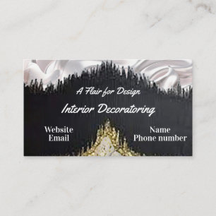 Interior Decorating Business Card