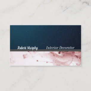 Interior Decorator   Abstract Backgrounds Business Card