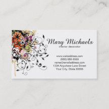 Interior Decorator Business Card Design Template