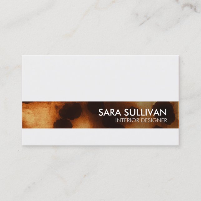 Interior Decorator Home Remodeling Business Card (Front)