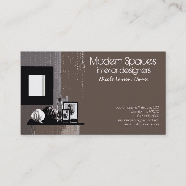 interior design7 business card (Front)