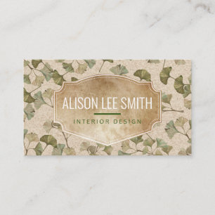 Interior Design Business Card