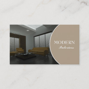 Interior Design Business Card