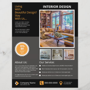 Interior Design Flyer Template