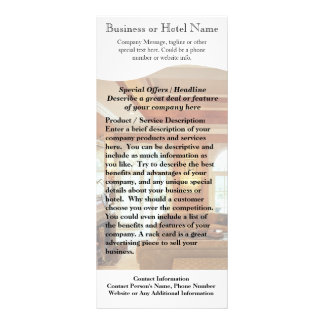 Interior Design or Hotel Rack Cards Template