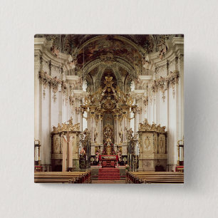 Interior, designed by Balthasar Neumann  1734-54 15 Cm Square Badge