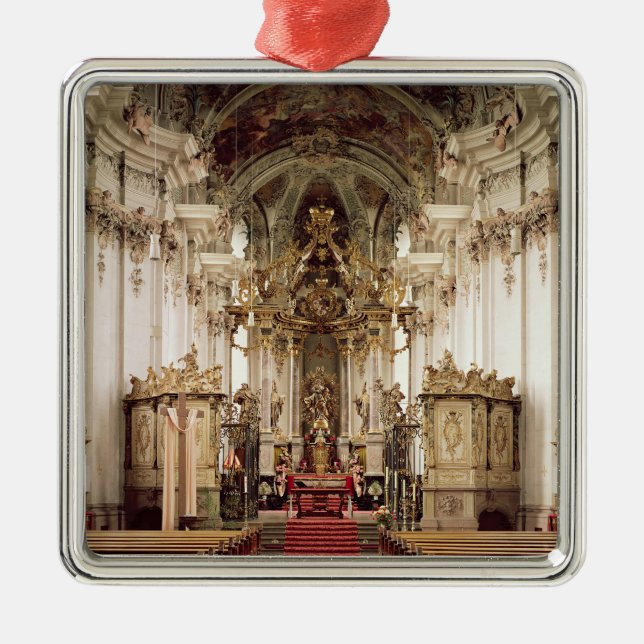 Interior, designed by Balthasar Neumann  1734-54 Metal Tree Decoration (Front)
