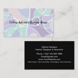Interior Designer And Decorating Creative Business Card