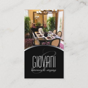 Interior Designer Business Card