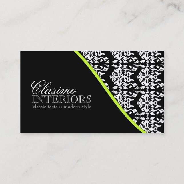 Interior Designer Business Card (Front)