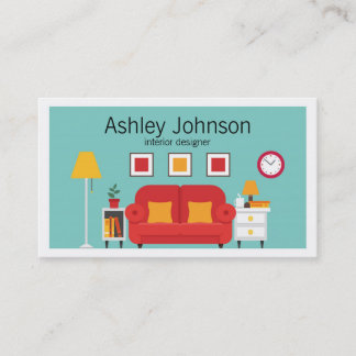 Interior Designer Business Card Design