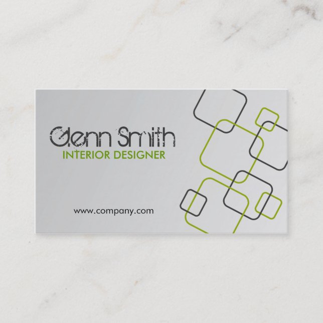 Interior Designer - Business Cards (Front)