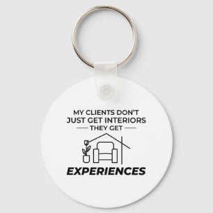 Interior Designer Decoration Design Professional Key Ring