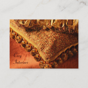 Interior designer/ decorator business card templat