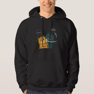 Interior designer designing hoodie