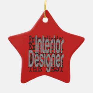 Interior Designer Extraordinaire Ceramic Tree Decoration