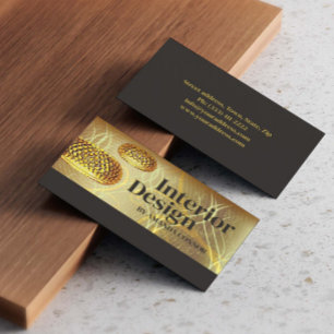 Interior Designer Home Decorator Architectural Business Card
