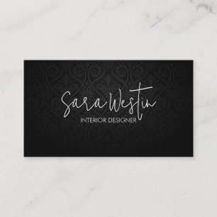 Interior Designer Home Improvement Business Card