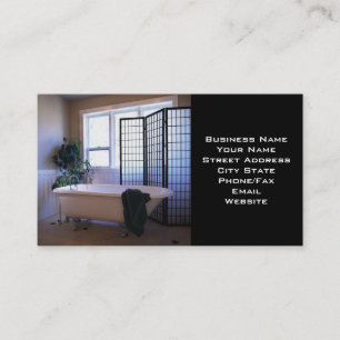 Interior Designer or Staging Business Card