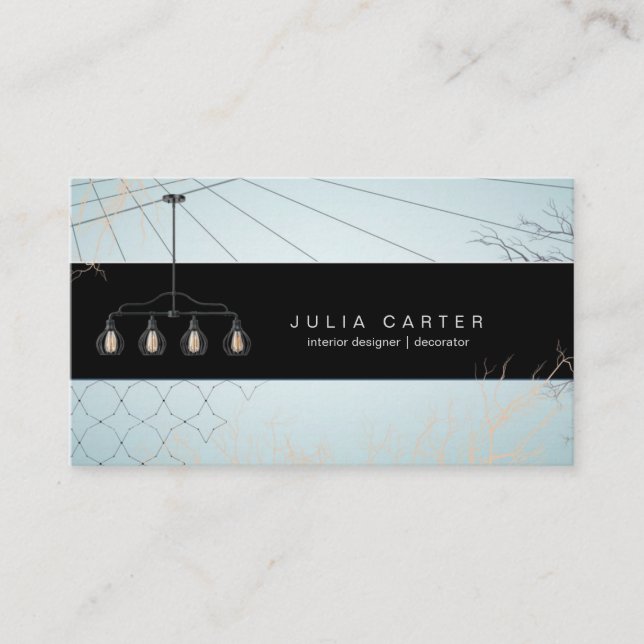 Interior Designer Planner Home Decorator Card (Front)
