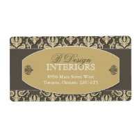 Interior Designer Shipping Labels