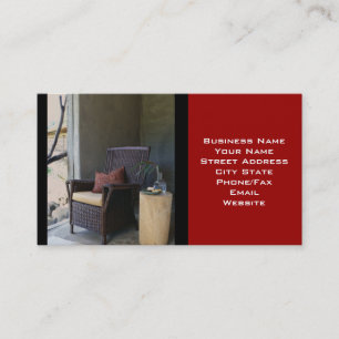 Interior Designer/Staging Business Card