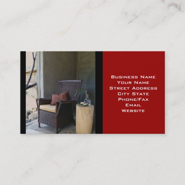 Interior Designer/Staging Business Card (Front)
