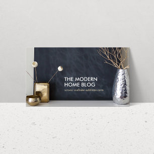 Interior Designer Vignette Photo Business Card
