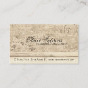 Interior Exterior Design Business Cards