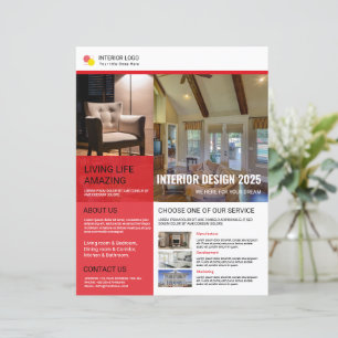 Interior Flyer Design Template