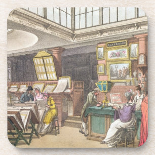 Interior from Ackermann's 'Repository of Arts, Lit Coaster